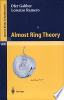 Almost ring theory /