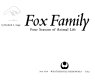 Fox family : four seasons of animal life /
