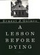 A lesson before dying /