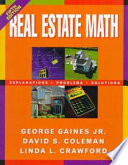 Real estate math : explanations, problems, solutions /