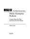 Public enterprise reform : lessons from the past and issues for the future /