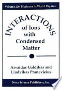 Interaction of ions with condensed matter /