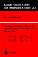 State-space realisations of linear 2-D systems with extensions to the general nD (n̳]2) case /