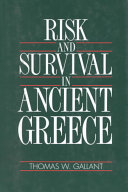 Risk and survival in ancient Greece : reconstructing the rural domestic economy /