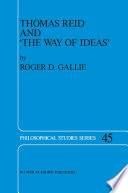 Thomas Reid and 'The Way of Ideas' /
