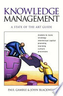 Knowledge management : a state of the art guide /