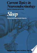 Sleep : Clinical and Experimental Aspects /