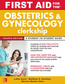 First aid for the obstetrics & gynecology clerkship /