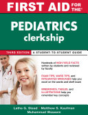 First aid for the pediatrics clerkship /