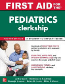 First aid for the pediatrics clerkship /