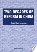 Two decades of reform in China /