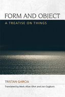 Form and object : a treatise on things /