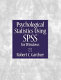 Psychological statistics using SPSS for Windows /