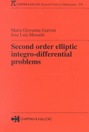 Second order elliptic integro-differential problems /