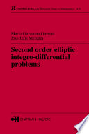 Second order elliptic integro-differential problems /