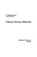 Political science methods /