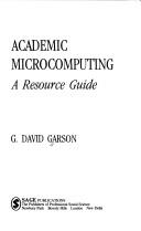 Academic microcomputing : a resource guide /