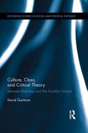 Culture, class, and critical theory : between Bourdieu and the Frankfurt school /