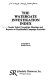 The Watergate investigation index : Senate Select Committee hearings and reports on presidential campaign activities /