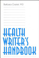Health writer's handbook /