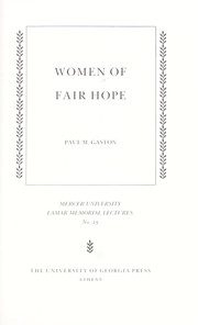 Women of Fair Hope /
