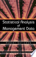 Statistical analysis of management data /