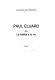 Paul Eluard, ou, La fidélité à la vie : essai /