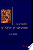 The poems of Walter of Wimborne /