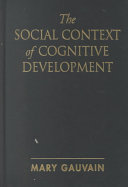 The social context of cognitive development /