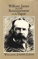 William James and the reinstatement of the vague /