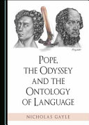 Pope, the Odyssey and the ontology of language /