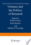 Violence and the Politics of Research /