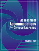 Assessment accommodations for diverse learners /