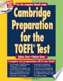 Cambridge preparation for the TOEFL test /