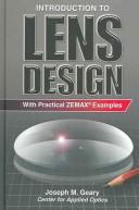 Introduction to lens design : with practical ZEMAX examples /