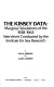 The Kinsey data : marginal tabulations of the 1938-1963 interviews conducted by the Institute for Sex Research /