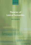 Theories of lexical semantics /