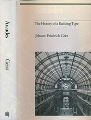 Arcades, the history of a building type /