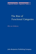 The rise of functional categories /