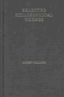 Ernest Gellner : selected philosophical themes /