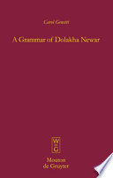 A grammar of Dolakha Newar /