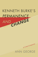 Kenneth Burke's permanence and change : a critical companion /