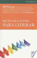 Siete lecciones para liderar /