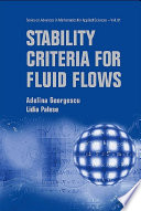 Stability criteria for fluid flows /