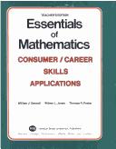 Essentials of mathematics : consumer/career skills, applications /