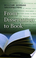 From dissertation to book /