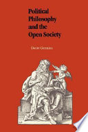 Political philosophy and the open society /