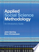 Applied social science methodology : an introductory guide /