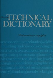 Gerrish's Technical dictionary : technical terms simplified /