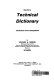 Gerrish's Technical dictionary : technical terms simplified /